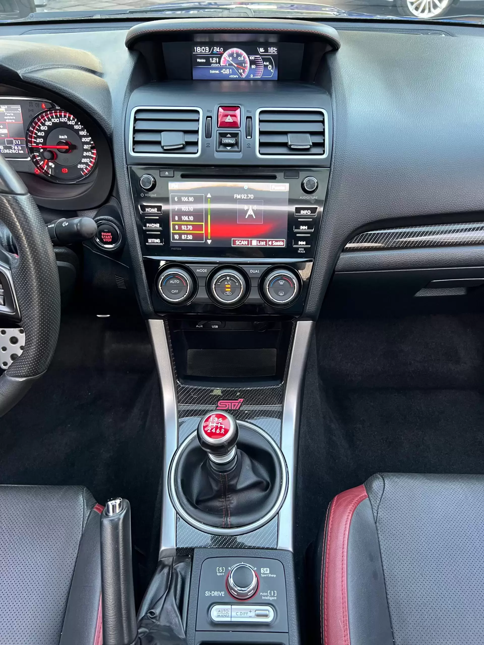 Subaru Impreza STI AWD DCCD 2018 en Globalmotors: ¡Rendimiento japonés excepcional! - Imagen 18