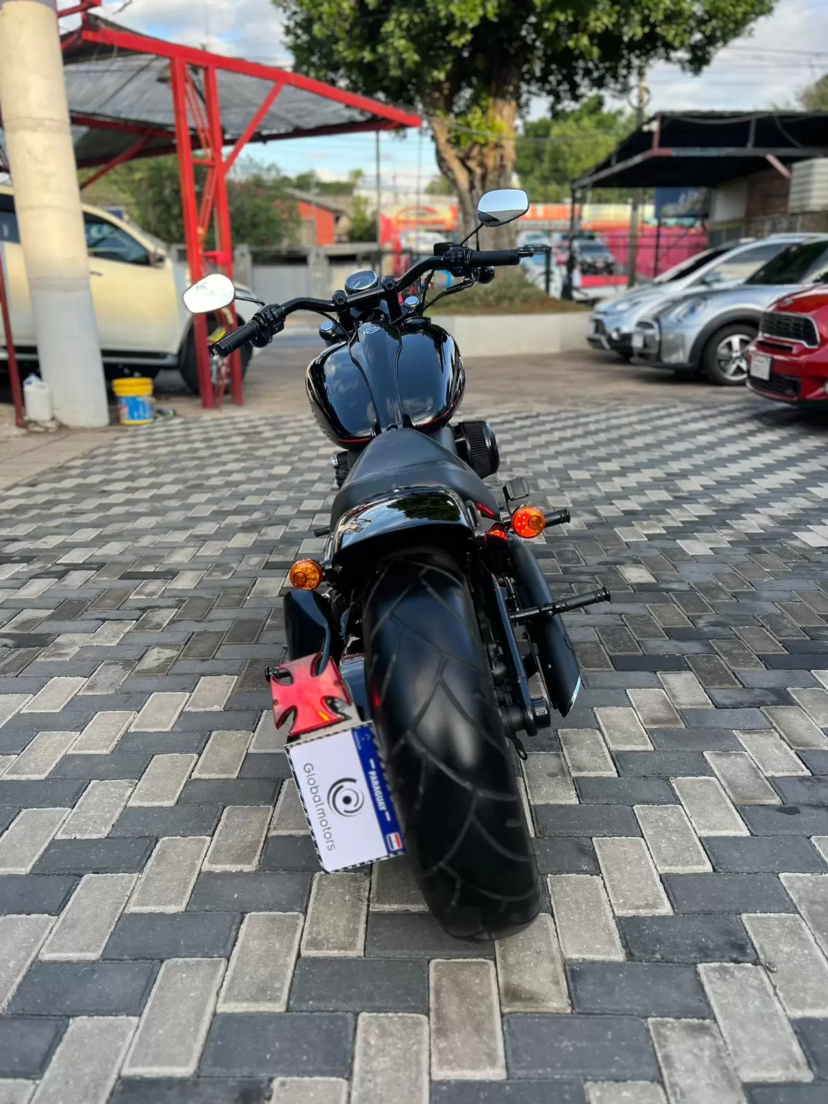 Harley Davidson Softail Blackline 2012 en Globalmotors, Asunción, Paraguay. - Imagen 6