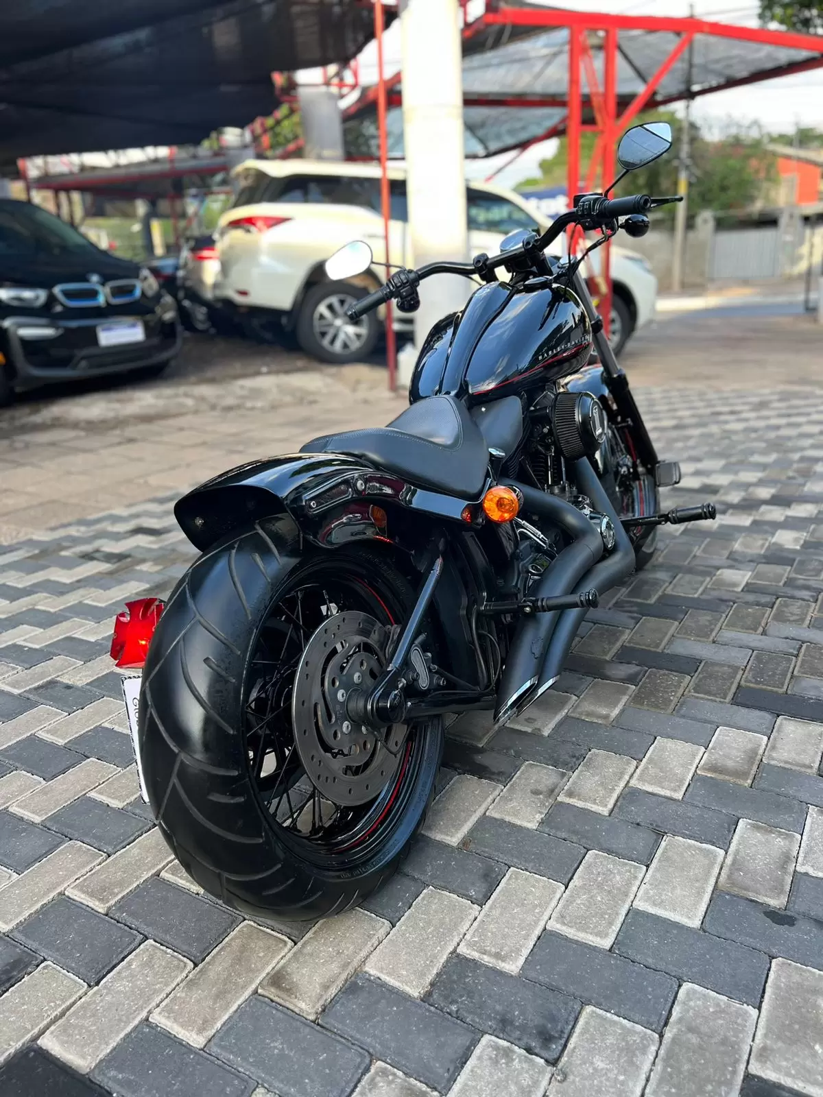 Harley Davidson Softail Blackline 2012 en Globalmotors, Asunción, Paraguay. - Imagen 7