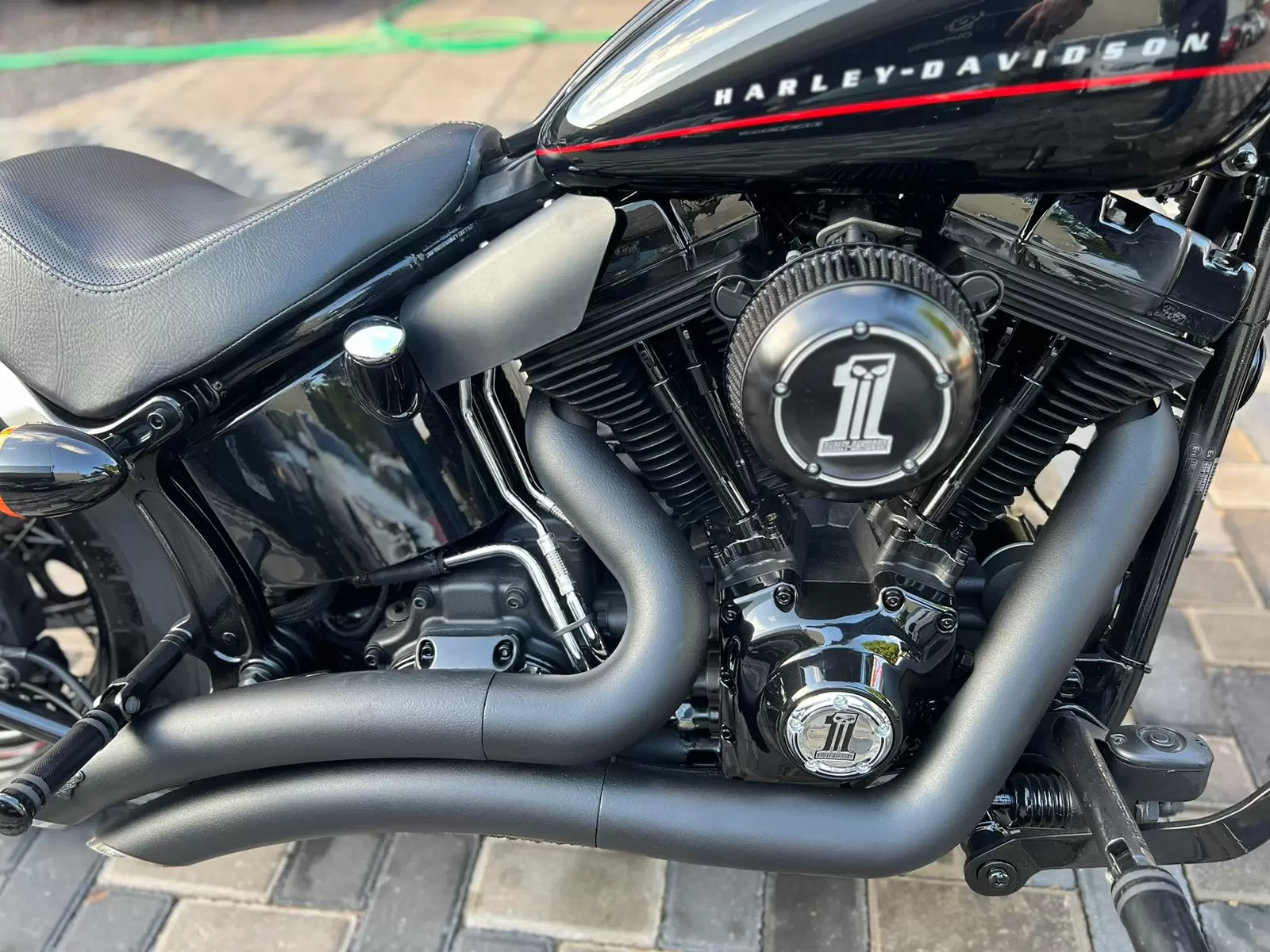 Harley Davidson Softail Blackline 2012 en Globalmotors, Asunción, Paraguay. - Imagen 9