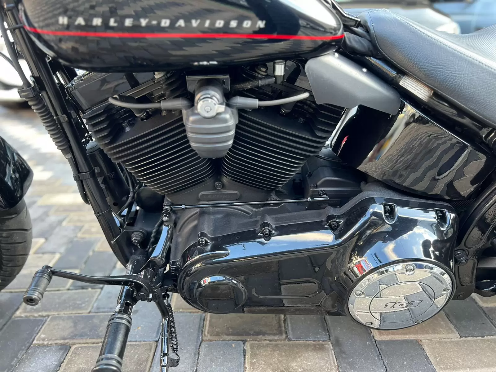 Harley Davidson Softail Blackline 2012 en Globalmotors, Asunción, Paraguay. - Imagen 10