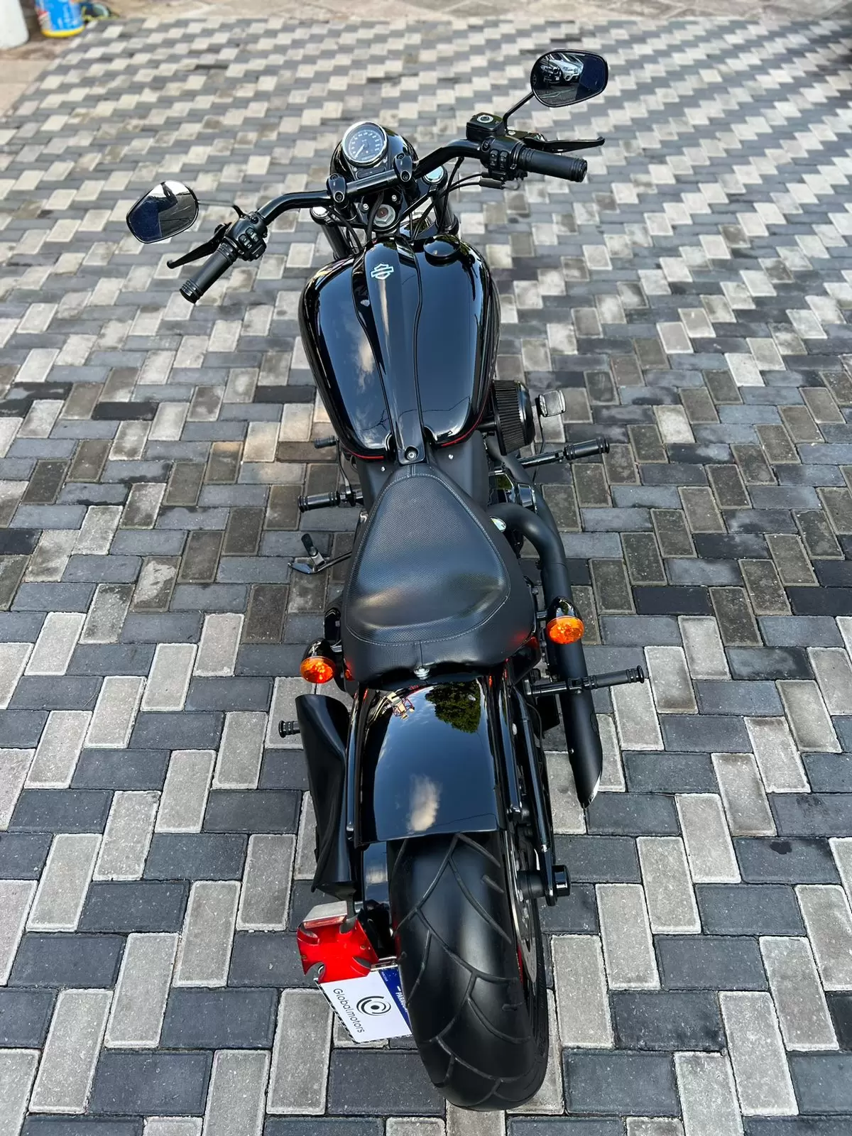 Harley Davidson Softail Blackline 2012 en Globalmotors, Asunción, Paraguay. - Imagen 11