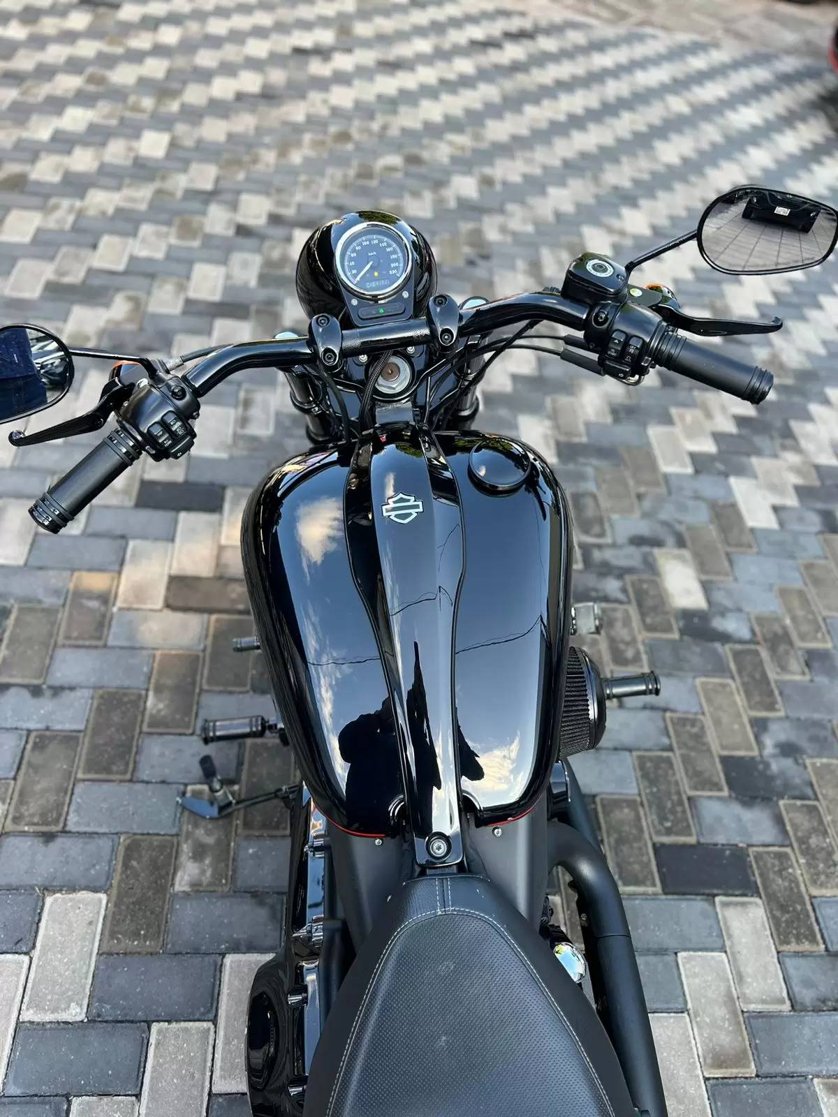 Harley Davidson Softail Blackline 2012 en Globalmotors, Asunción, Paraguay. - Imagen 12