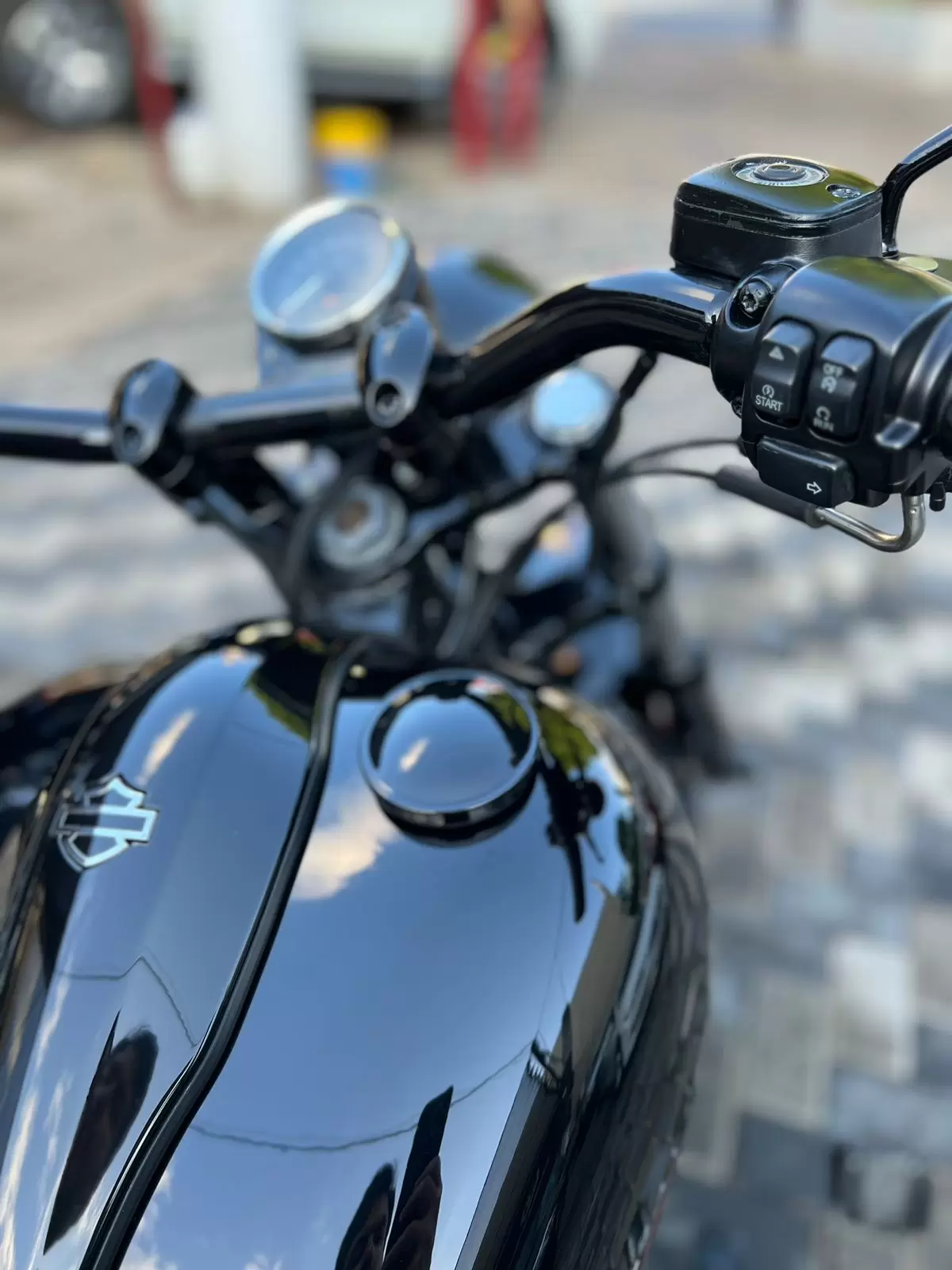 Harley Davidson Softail Blackline 2012 en Globalmotors, Asunción, Paraguay. - Imagen 15