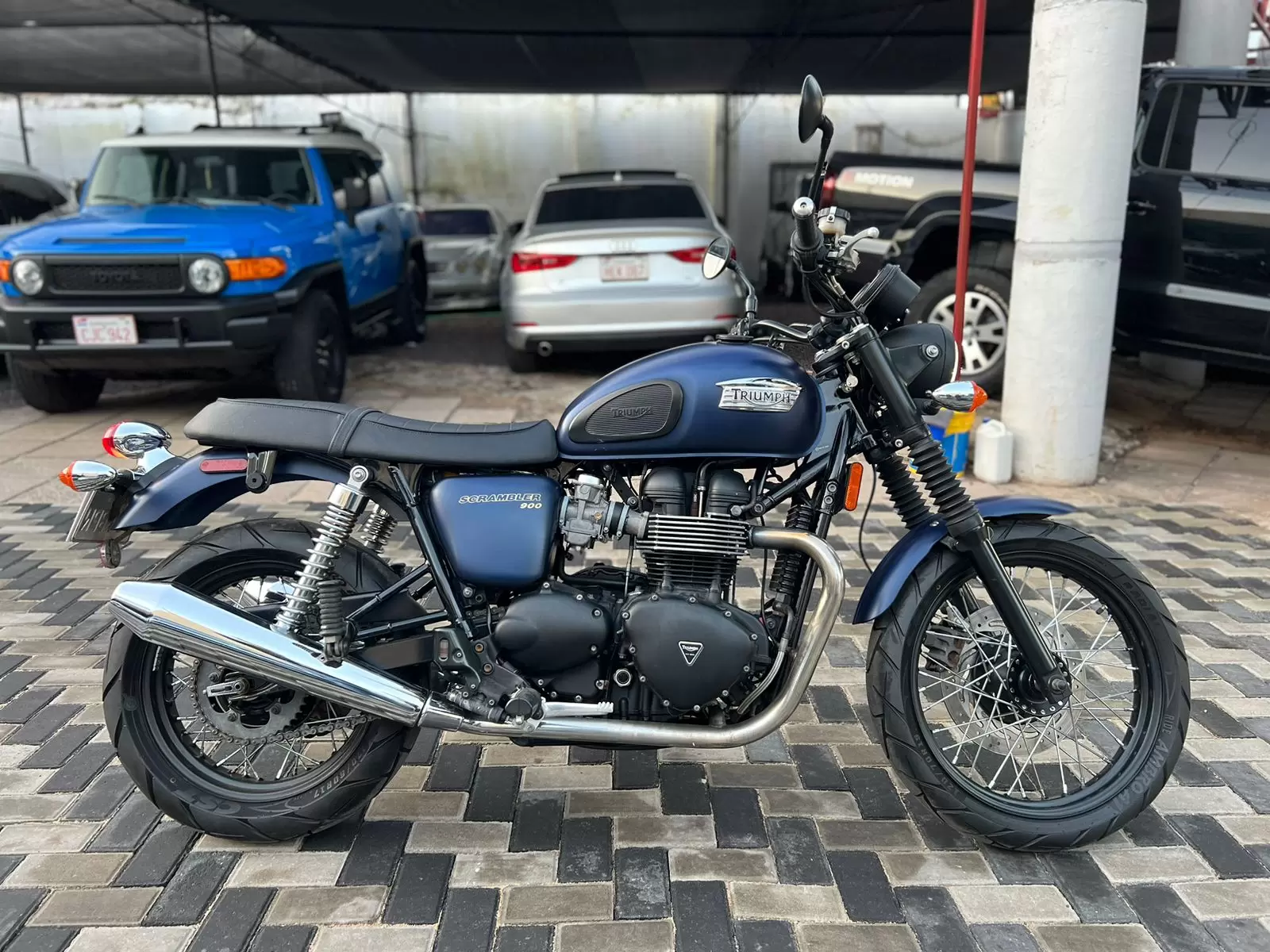 Triumph Scrambler 2016 en Globalmotors: Aventura sobre dos ruedas icónica. - Imagen 4