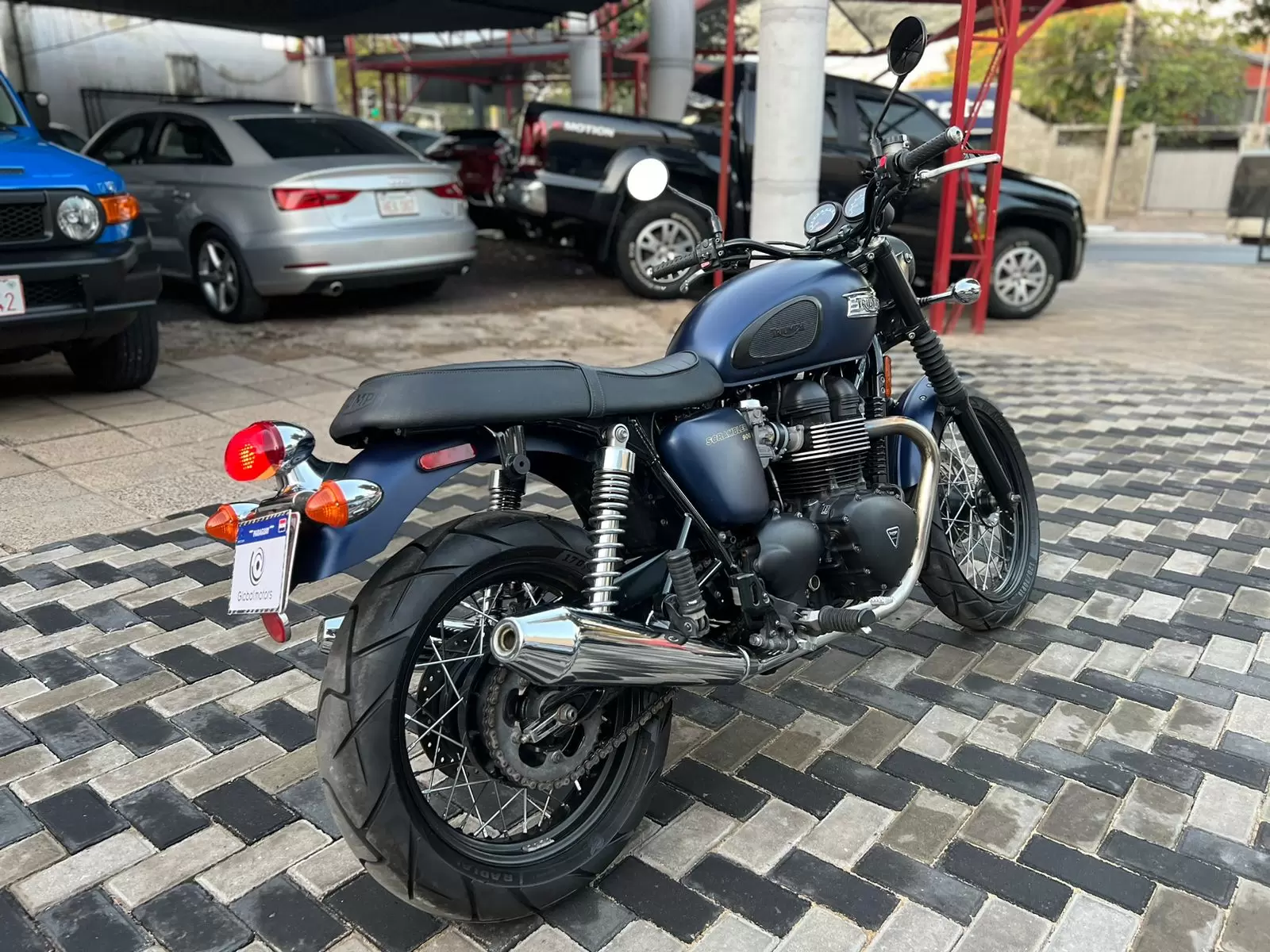Triumph Scrambler 2016 en Globalmotors: Aventura sobre dos ruedas icónica. - Imagen 5
