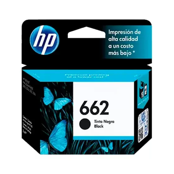 Tinta HP 662 Negro CZ103AL 2ml - Nuevo en stock