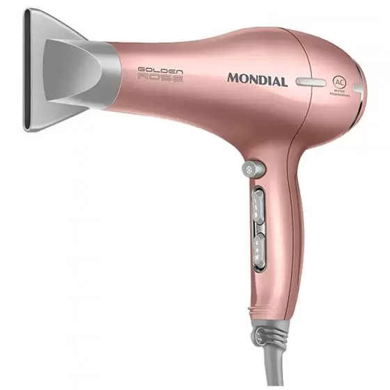 Secador de pelo Mondial Golden Rose III Profesional, Potente y Nuevo