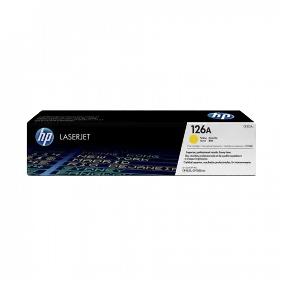 Toner HP 126A Amarillo CE312A para CP1025/CP1025nw - Nuevo