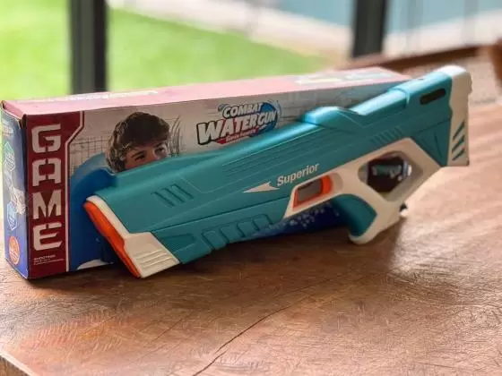 ¡Consigue diversión sin fin con esta pistola de agua automática! - Imagen 3