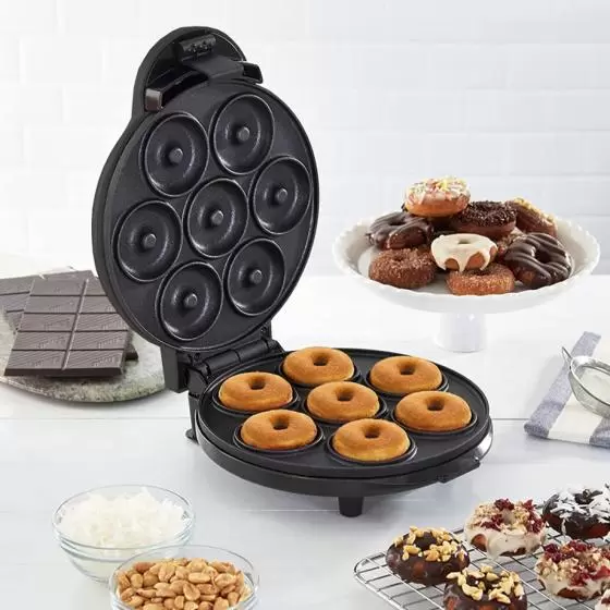 Fabricadora de donas Nappo negro NEN-159, nueva y en stock