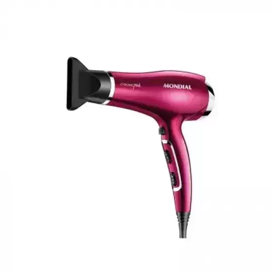 Secador de cabello Mondial Chrome Pink 2000W - Nuevo en stock