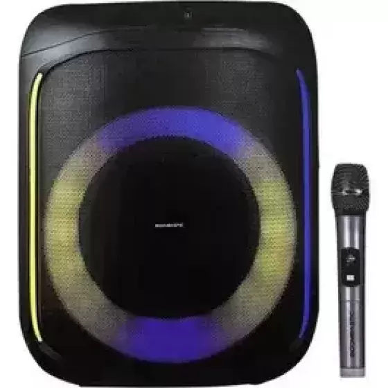 Altavoz portátil 680W con Bluetooth y micrófono - Nuevo en stock