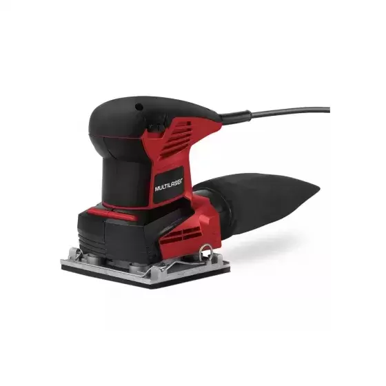 Lijadora orbital Multilaser HO055 240W/220V rojo - Nuevo en stock