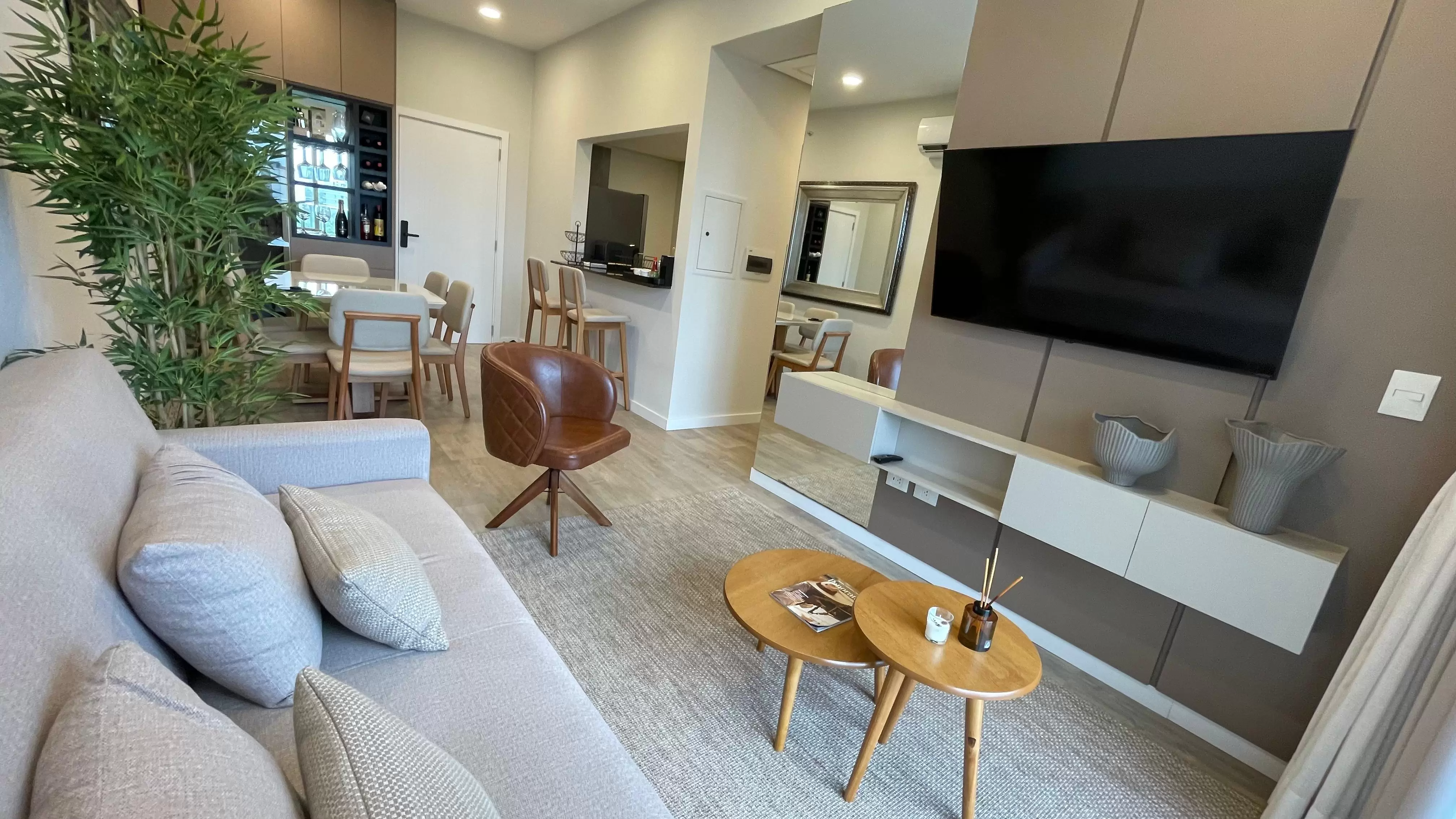 Departamento eamoblado de 2 hab sobre Molas Lopez, Asunción. - Imagen 2