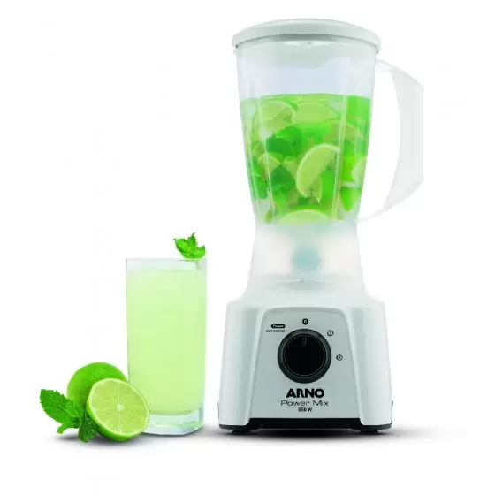 Licuadora ARNO LQ12 Power Mix 220V Blanca 550W - Nueva