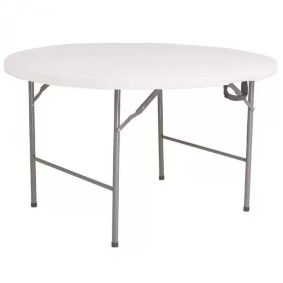 Mesa plegable redonda 122cm x 74cm Level - Nueva en stock