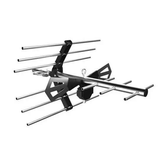 Antena exterior TV digital UHF Kolke KVV-675, Full HD, 8dBi.