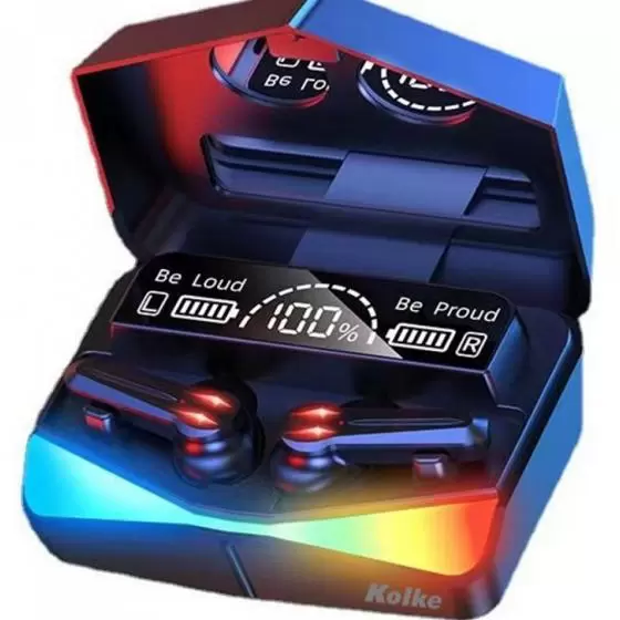 Auricular Kolke TWS con Estuche y Display Nova Kab-676 Negro