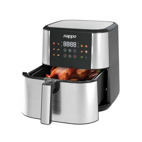 Freidora de aire digital Nappo Silver 10L NEF-250 - Nueva