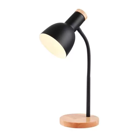 Lámpara de escritorio Decoteam Dol-035 verde - Brazo ajustable, protección ocular