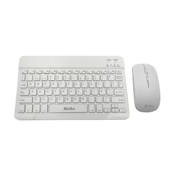 Kit Teclado y Mouse Inalámbrico Kolke KEK-718 Rosa - Nuevo