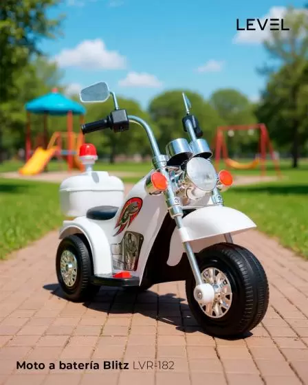 Moto a batería Level Blitz - Ideal para niños de 2 a 5 años