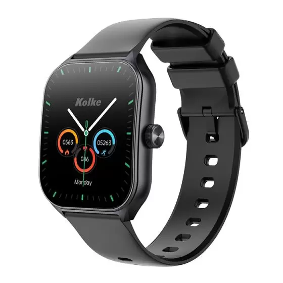Smartwatch Kolke KVR-732 Negro - Funciones avanzadas, resistente al agua.