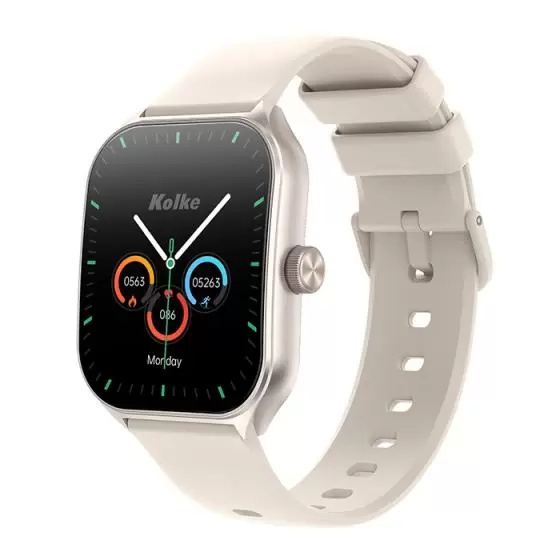 Smartwatch Kolke KVR-732 Plata - Funciones avanzadas y resistente al agua.
