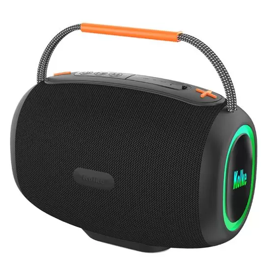 Parlante inalámbrico Kolke KPM-735: Bluetooth, TWS, Radio FM, Luz RGB