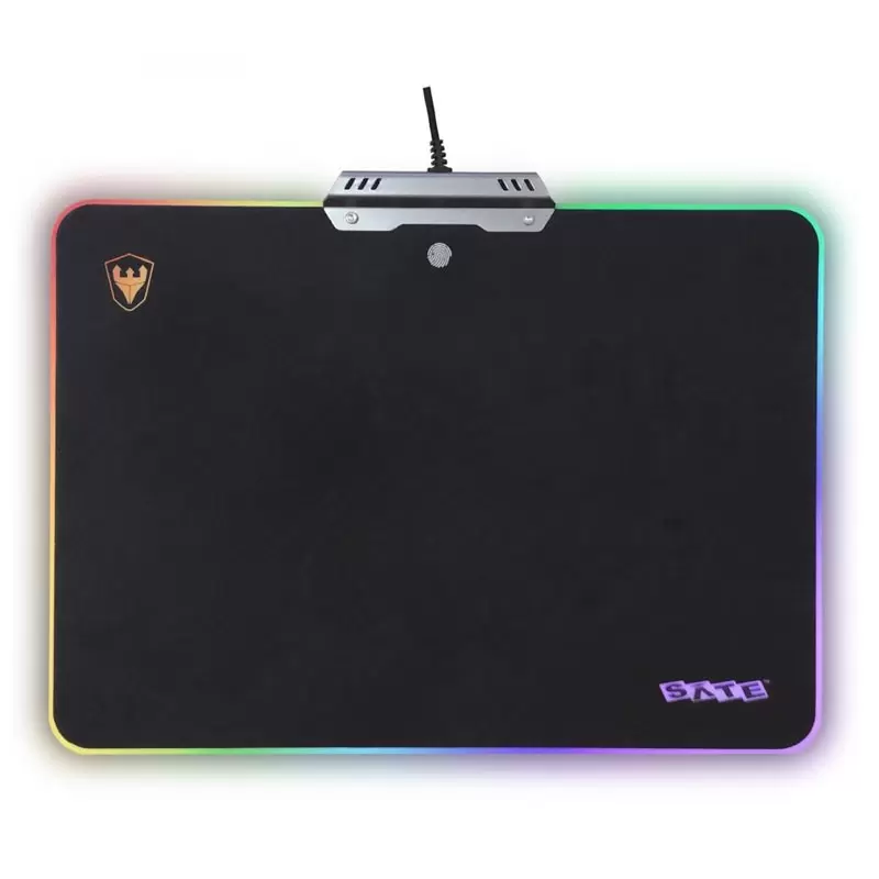 Mouse Pad Gamer Sate A-PAD04 con Iluminación Personalizable