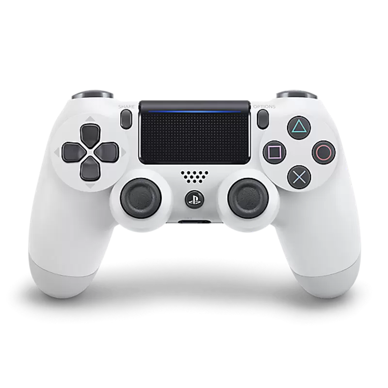 Control Inalámbrico Sony DualShock 4 PS4 - Blanco Glaciar