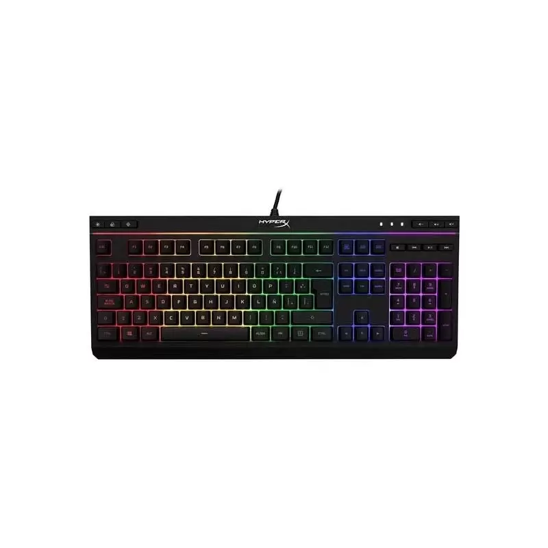 Teclado Gamer HyperX Alloy Core RGB: Resistente y Silencioso