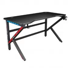 Mesa Gamer Satellite GT200: Compacta, RGB y Estilo Futurista - Imagen 1