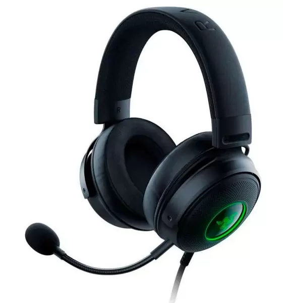 Auriculares Gamer Razer Kraken V3 HyperSense - Sonido Envolvente y RGB