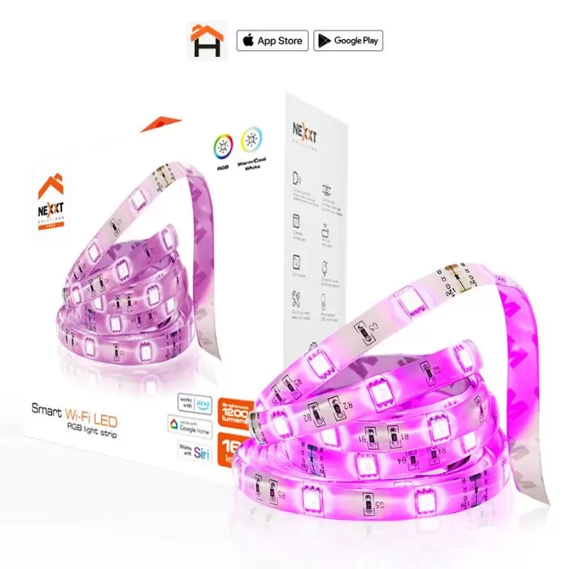 Tira LED Nexxt Smart 5M: Ilumina tu espacio con estilo