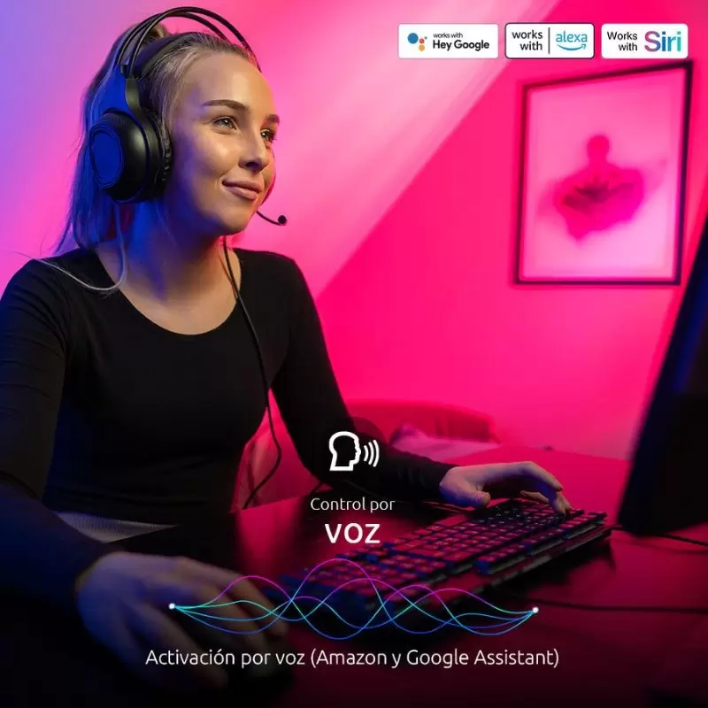 Tira LED Nexxt Smart 5M: Ilumina tu espacio con estilo - Imagen 7