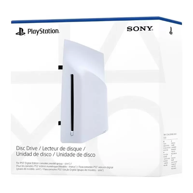 Unidad de Disco Oficial para PS5 Slim Digital - Blanco