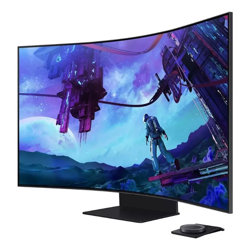 Monitor Gamer Samsung 55'' Curvo UHD 4K 165Hz - Odyssey Ark - Imagen 3