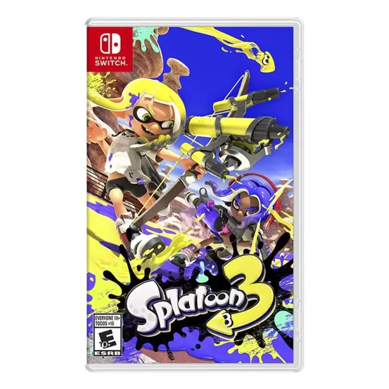 Nintendo Switch - Splatoon 3: Shooter multijugador vibrante y divertido