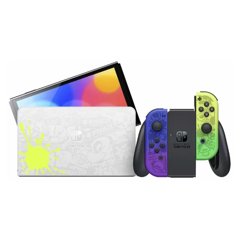 Consola Nintendo Switch OLED Splatoon 3 – Edición Especial