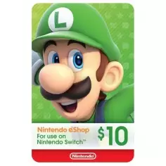 Gift Card Nintendo eShop $10 - Código para canje fácil - Imagen 1