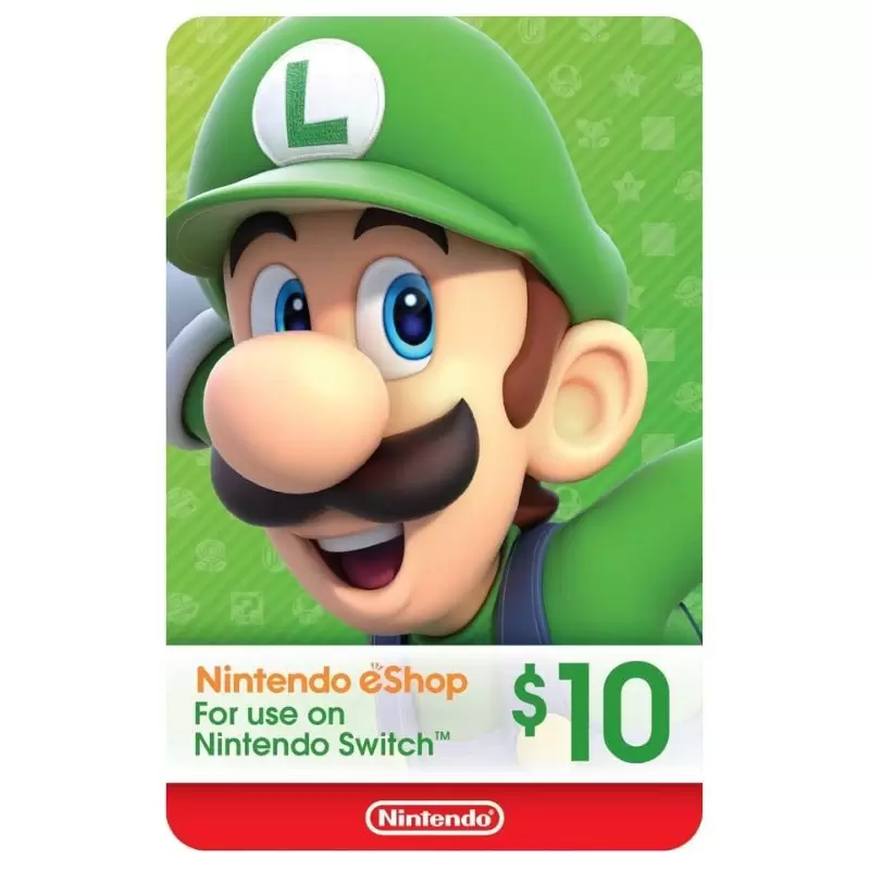 Gift Card Nintendo eShop $10 - Código para canje fácil