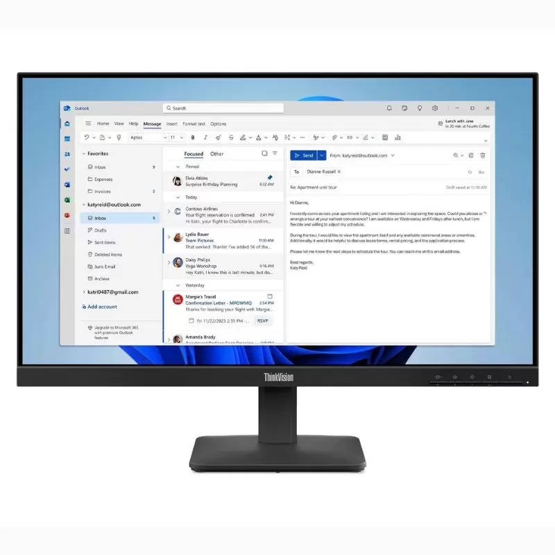 Monitor Lenovo ThinkVision S24-4e 24