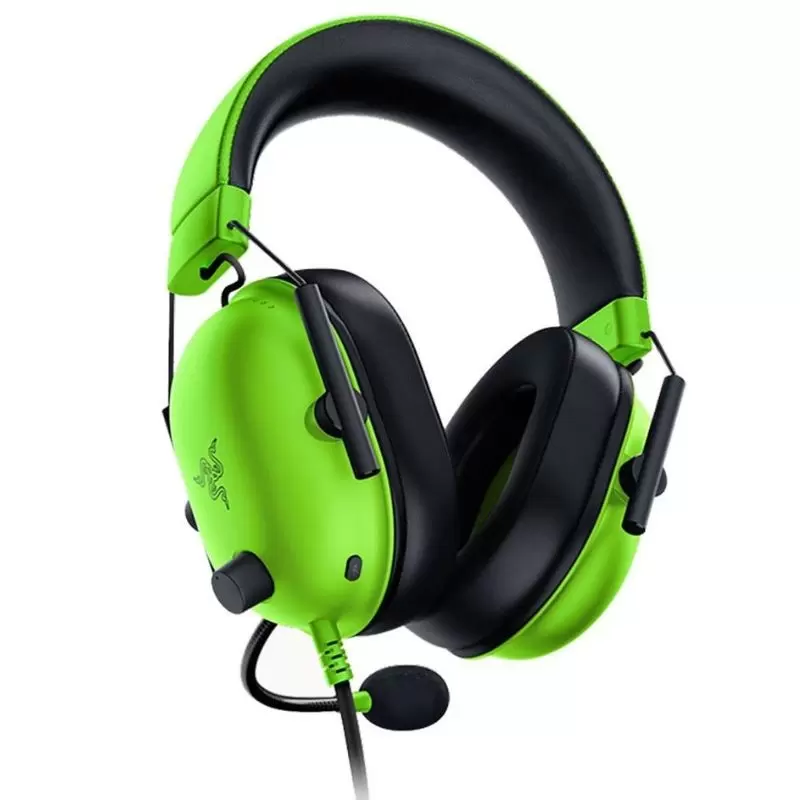 Auriculares Gamer Razer Blackshark V2 X - Verde, Alta Fidelidad