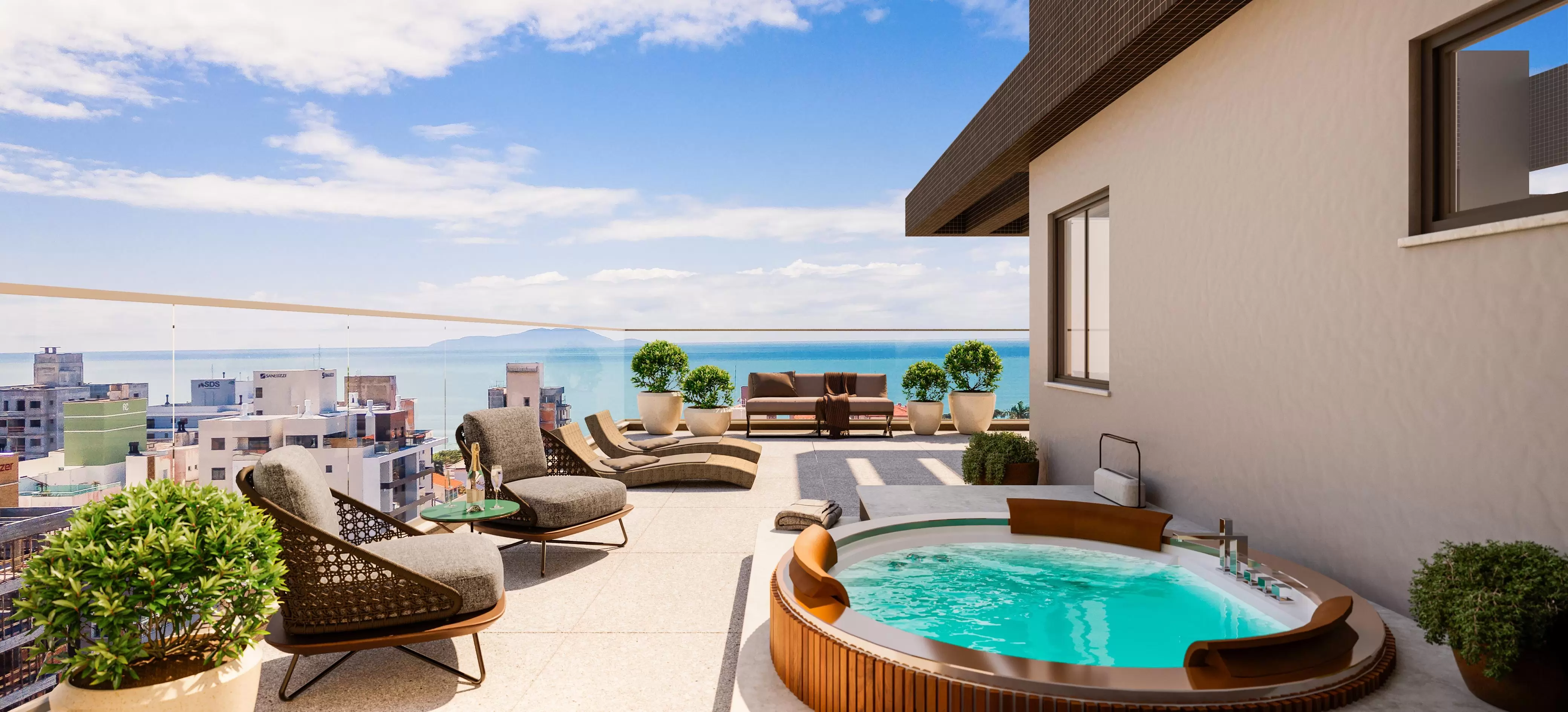 Apartamento de lujo frente al mar en Praia Grande, Santa Catarina. - Imagen 3