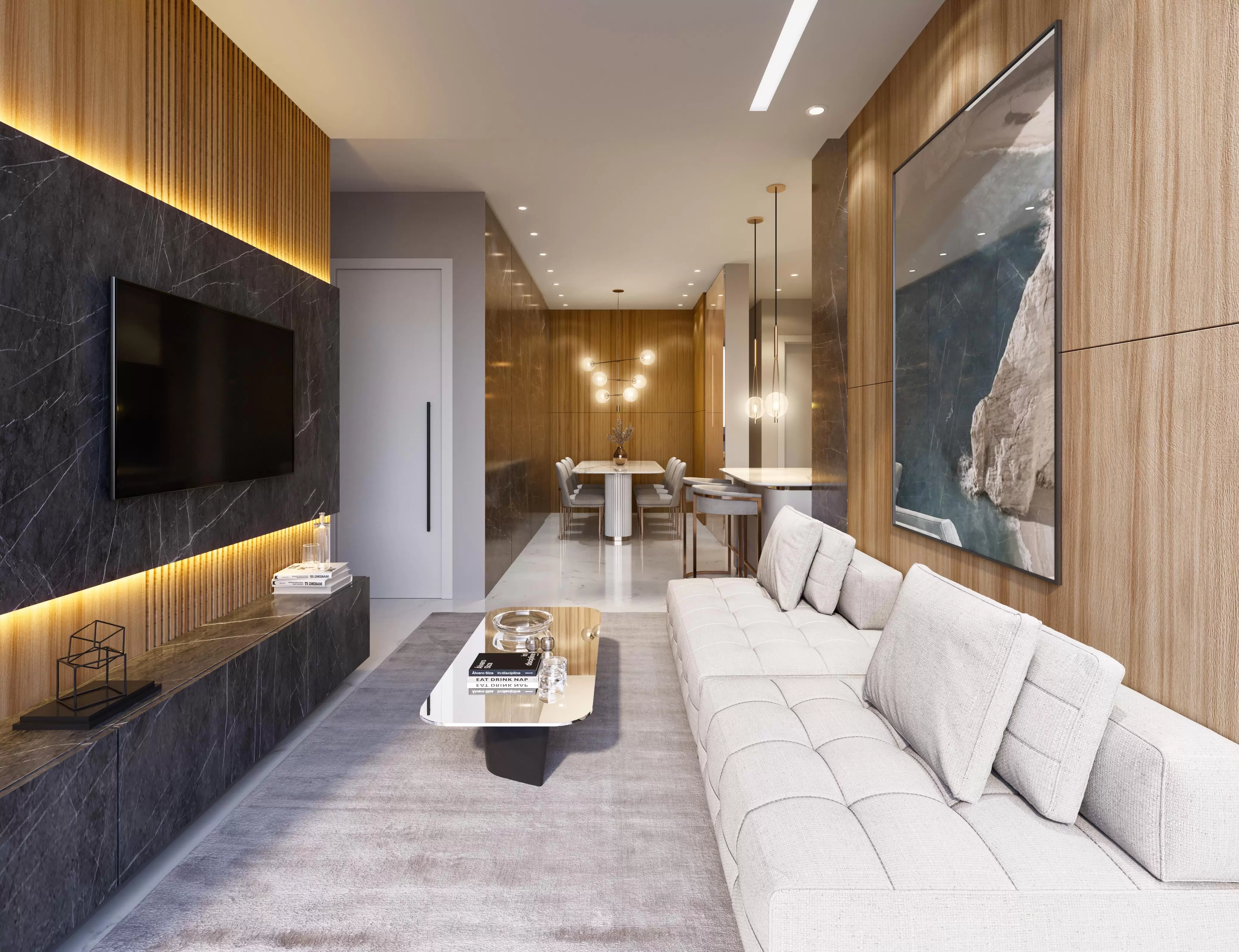 Apartamento de lujo frente al mar en Praia Grande, Santa Catarina. - Imagen 7