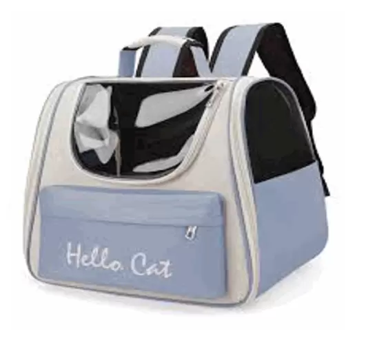 Mochila/bolso transportadora para mascotas, tela Oxford, color mezclados, 35x23x37cm