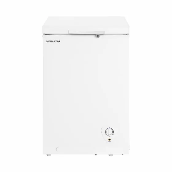 Congelador 110L Mega Star - BD110: Amplia capacidad y durabilidad.