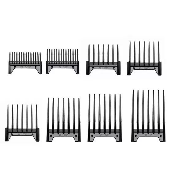Set de 8 Peines Oster® para Clipper, Ajuste Rápido y Seguro